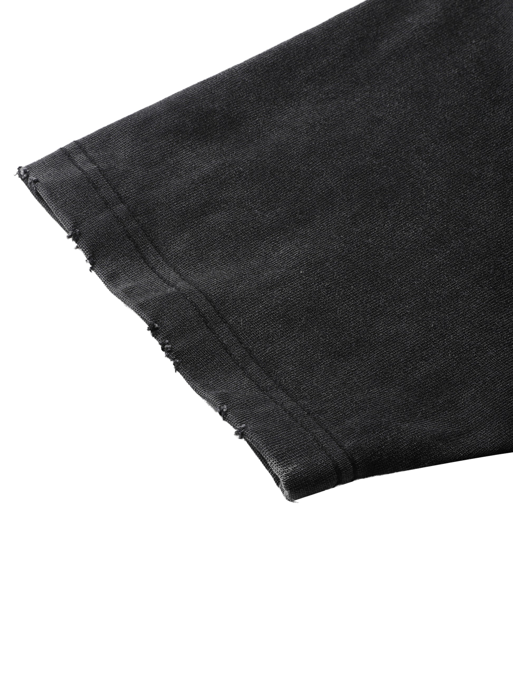 Heavyweight Vintage Washed Frayed T-Shirt