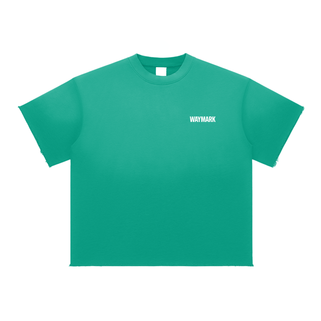 Sun Fade Raw Edge T-Shirt