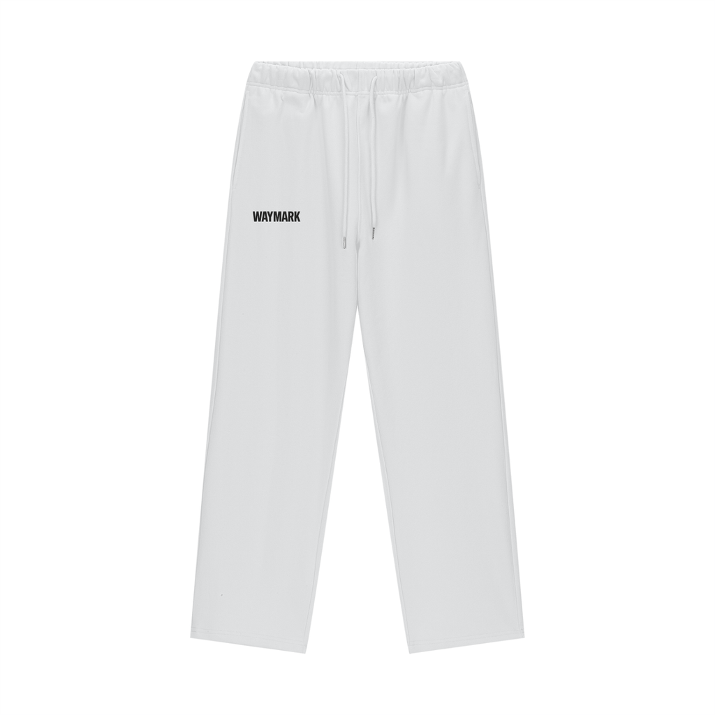 Fleece Lined Straight Leg Pants - 460 GSM