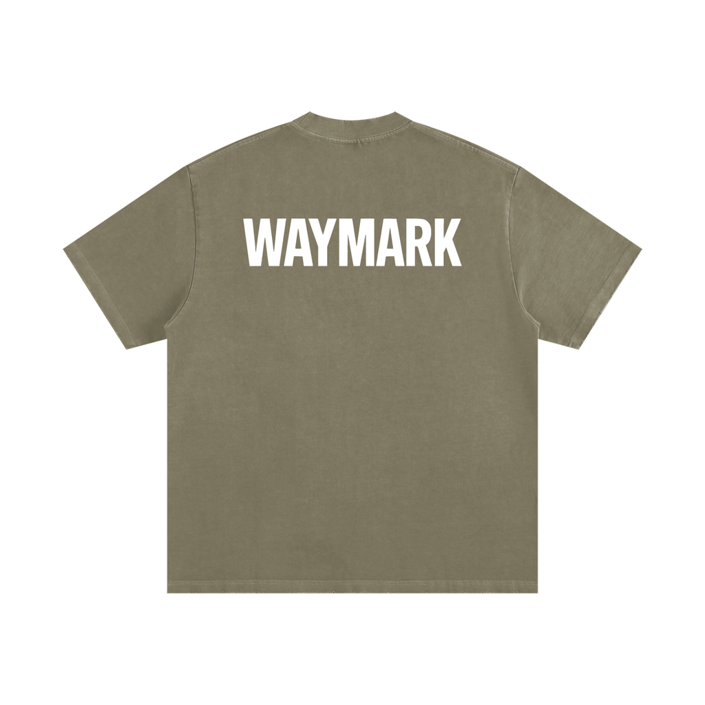 Heavyweight Vintage Washed Frayed T-Shirt