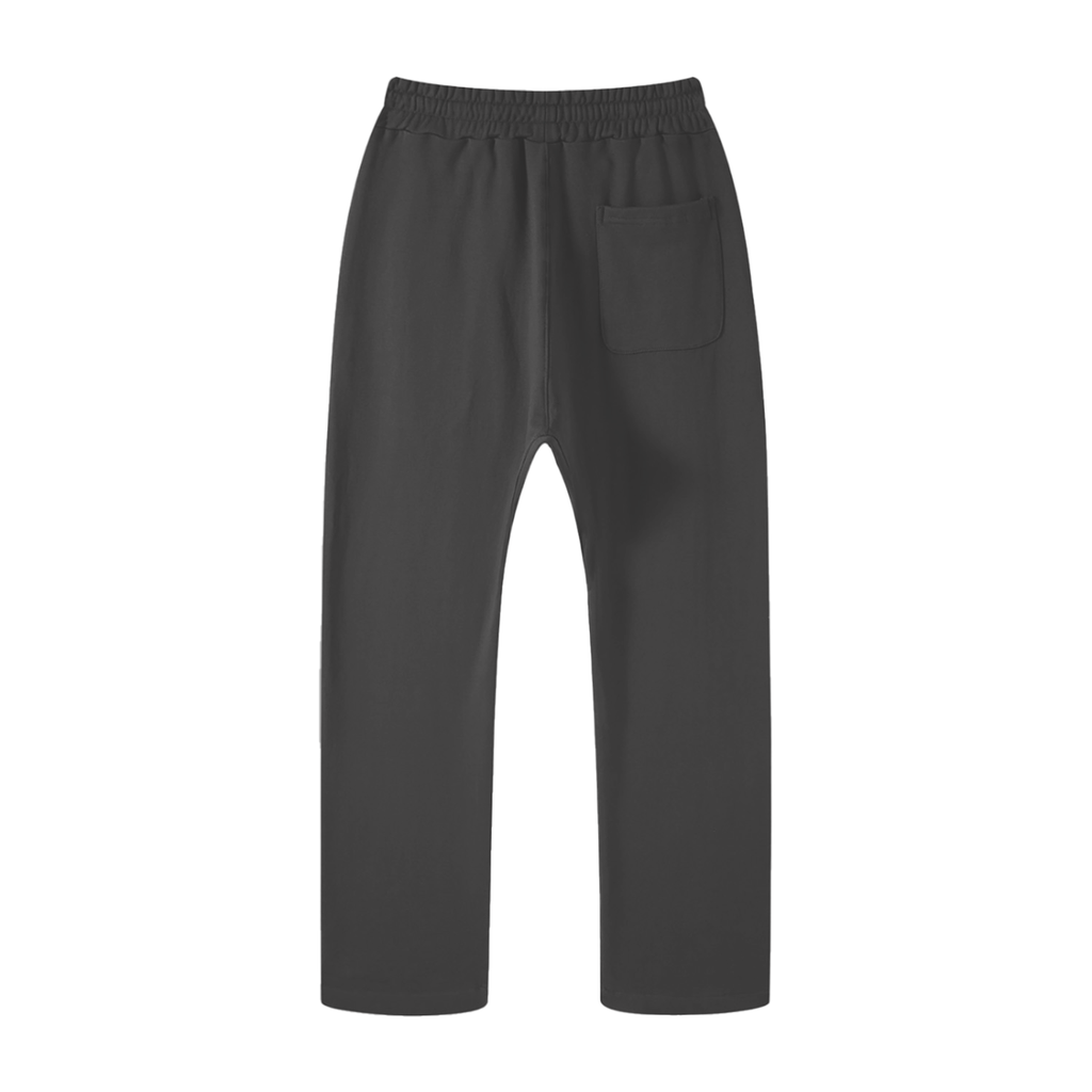 Solid Color Straight Leg Pants