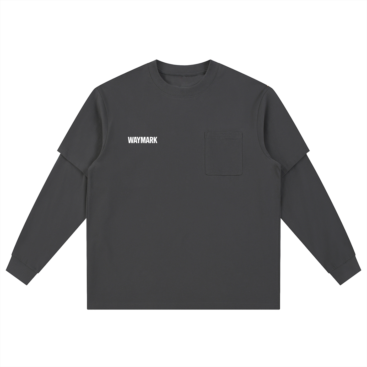 Layered Long Sleeve Oversized Tee